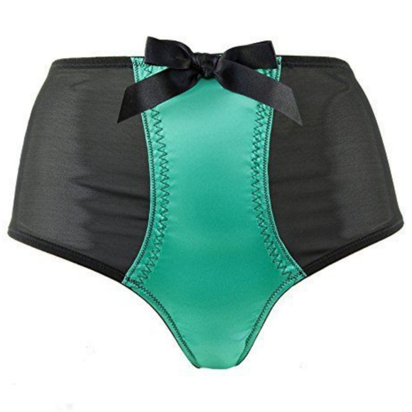 Bettie Page by Playful Promise Blue Green Sheer - Picture 1 of 4